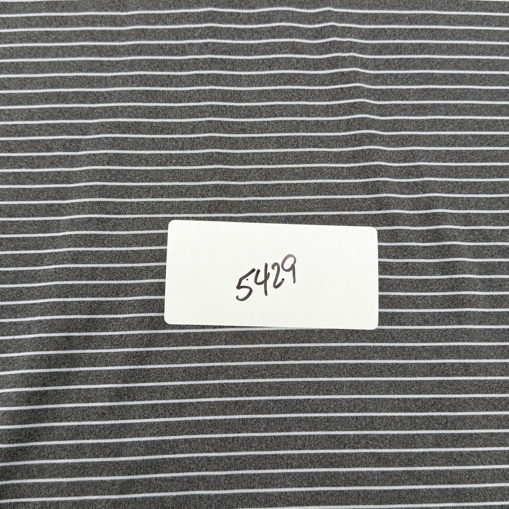 Under Armour Mens XL HeatGear Polo Shirt Gray Striped Loose Fit Golf Top - Picture 10 of 10